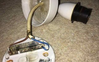 Water Damaged Light