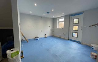 Kitchen rewire second fix
