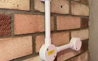 White Electrical Conduit - 400v