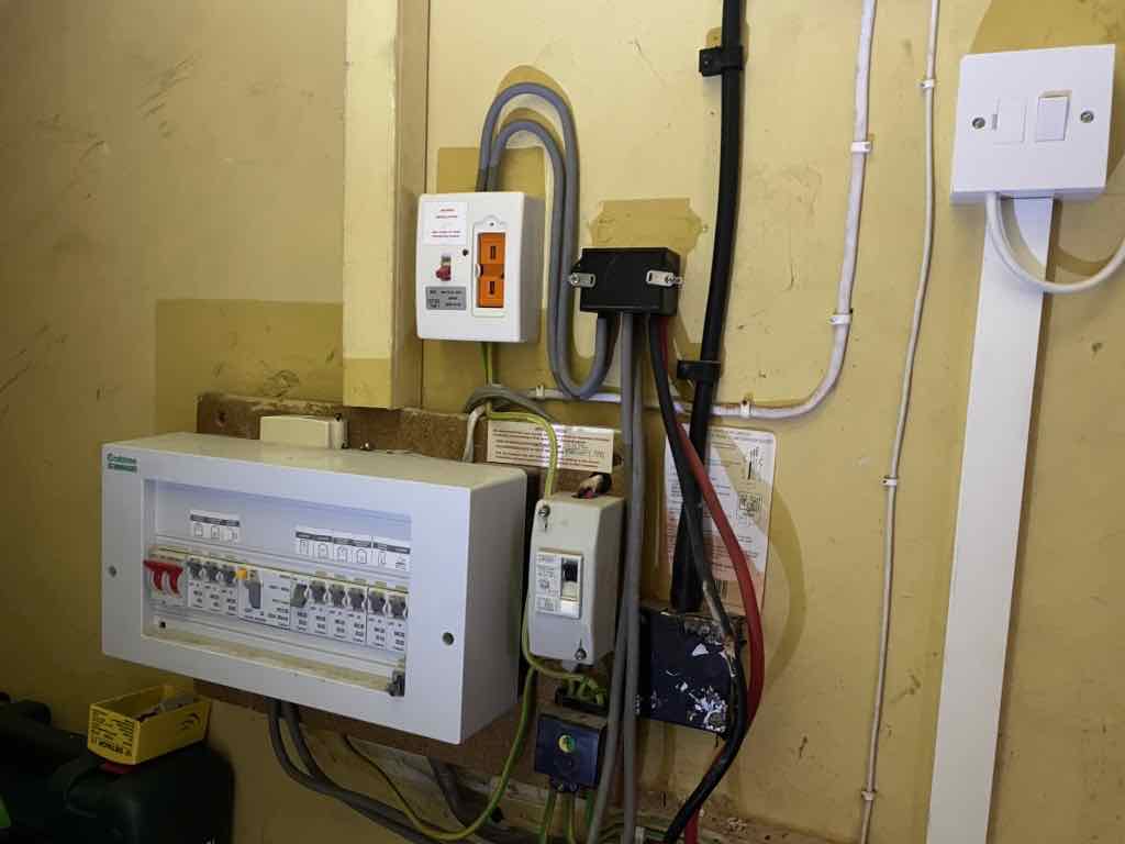 Old consumer unit