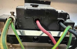 Incorrect polarity on sockets