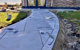 IP Rated Patio Up-Light installation in Stowmarket by JDH Electrics