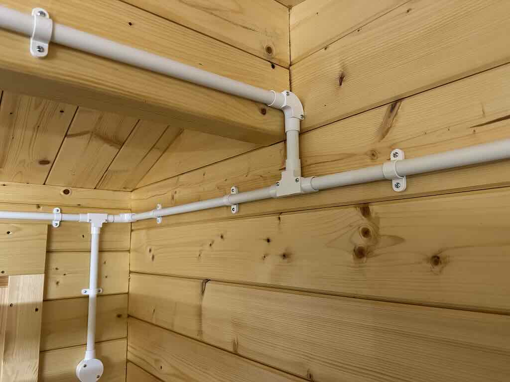 Conduit in Summer House - Electrical Wiring