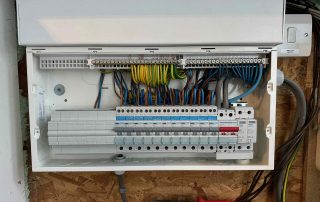 New 18th edition Hager Main Switch RCBO Consumer unit - Listed Building