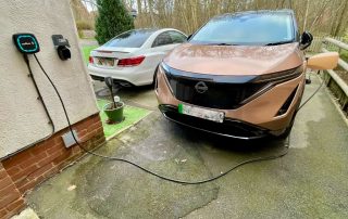 Nissan EV on Charge - JDH Electrics