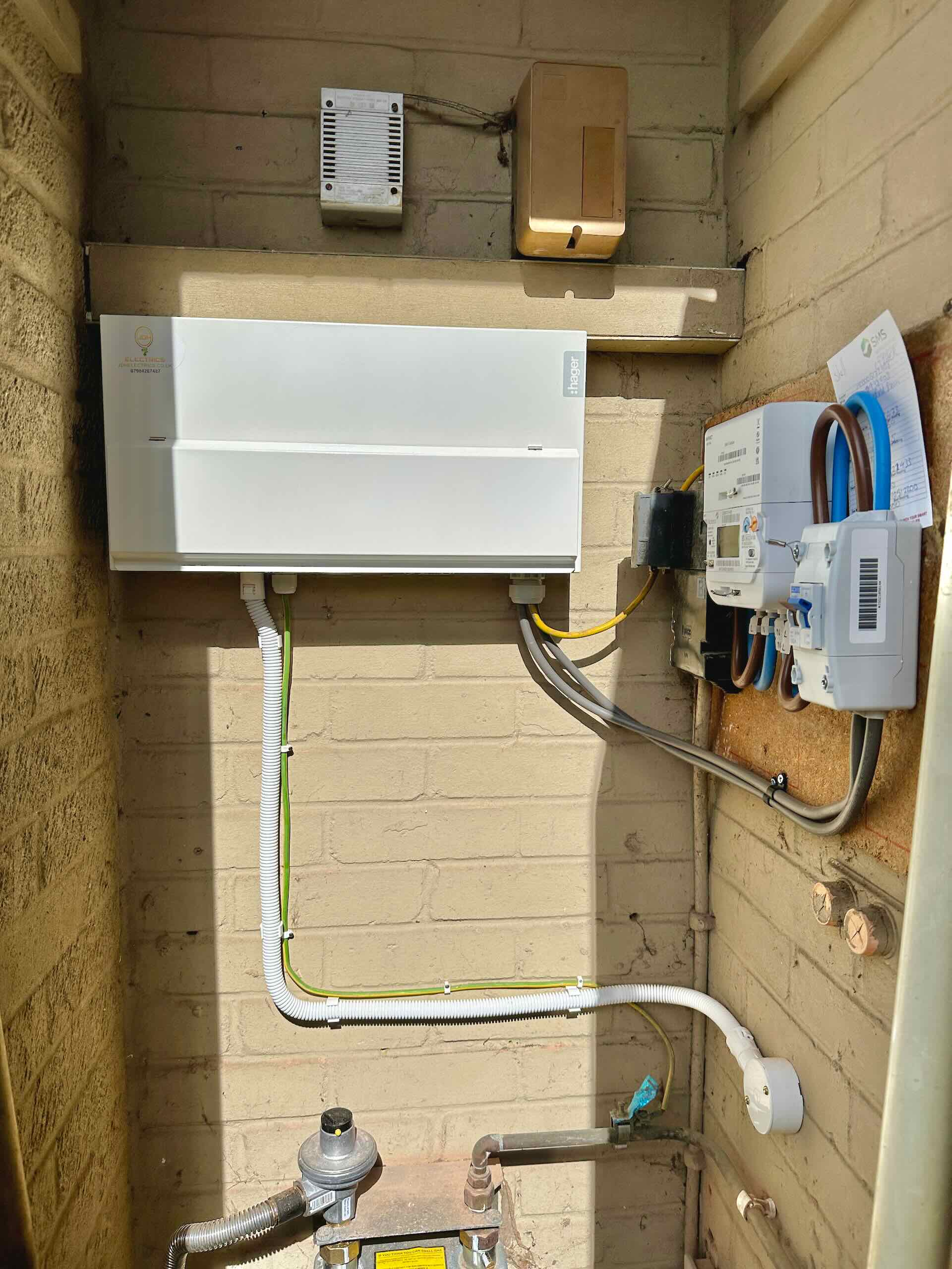 New Hager 18th Edition Consumer Unit Upgrade