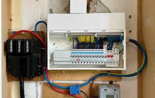 Hager RCBO Listed Building consumer unit with SPD