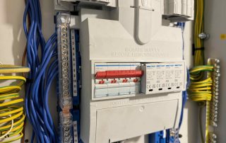 Hager RCBO 3 phase Distribution Board with type 1 & 2 SPD