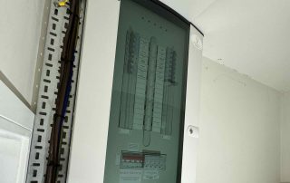 Hager RCBO 3 phase Distribution Board with type 1 & 2 SPD