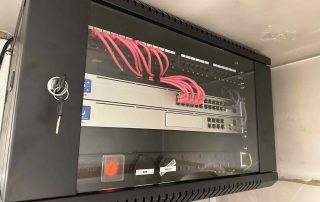 Comms Cabinet Data Cabling Installation - JDH Electrics