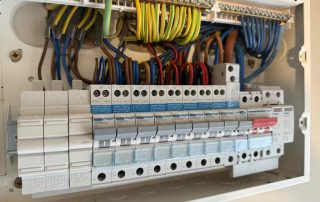 New Hager RCBO SPD Inside Consumer Unit - with spare ways for extension electrics
