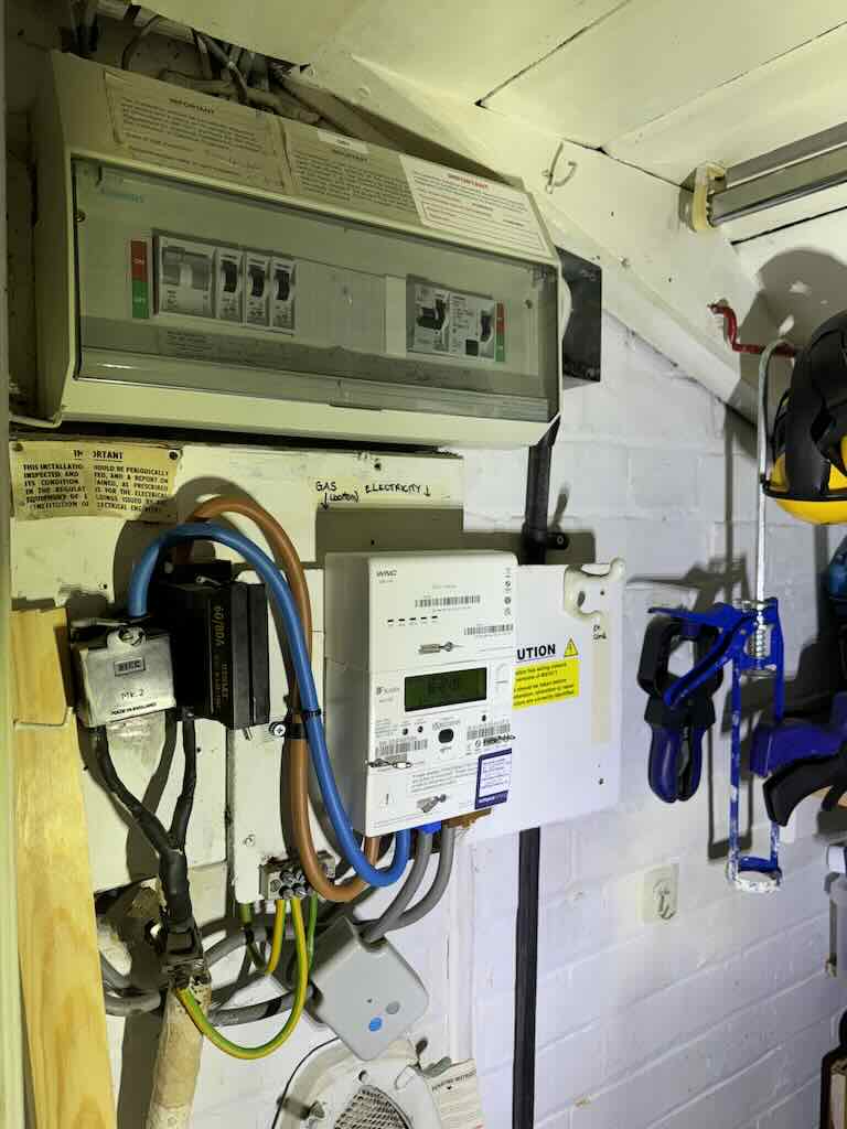 Old consumer unit