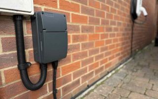Zappi EV Charger External Consumer Unit Installation Electrician - JDH Electrics