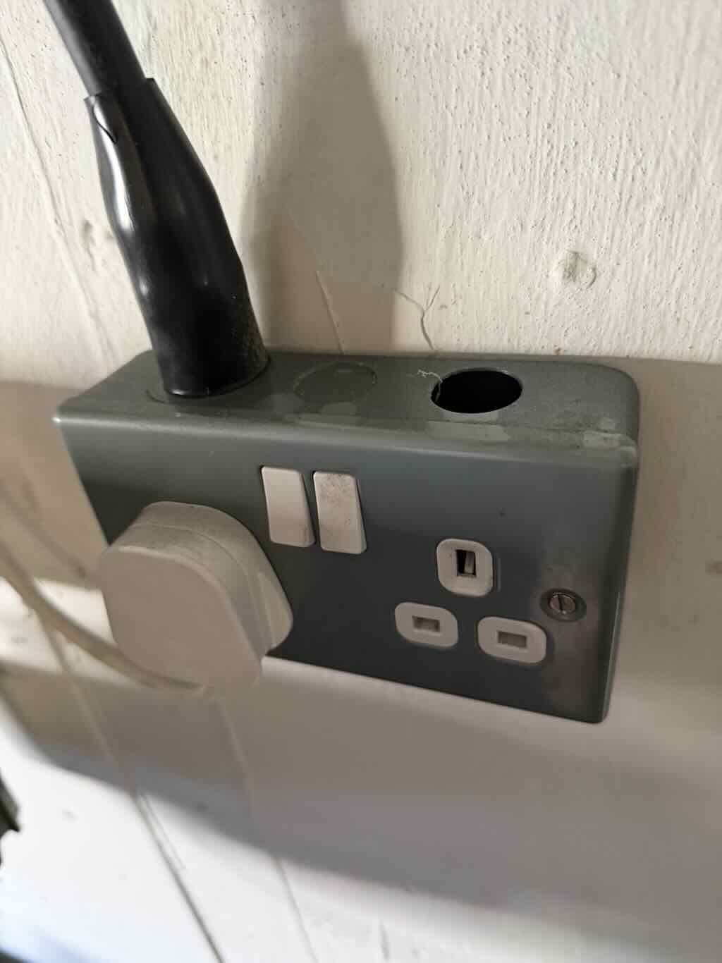 Missing Blank Plug - Industrial EICR in Ashford Kent - Electrical Testing - JDH Electrics