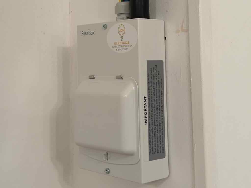 IMG_1542 Swimming Pool ASHP Wiring - JDH Electrics - Electrician in Kent, Suffolk & Cambridgeshire - New Consumer Unit