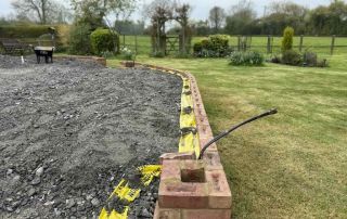 Outside Patio & Garden Lighting - Armoured Cable Installation - JDH Electrics