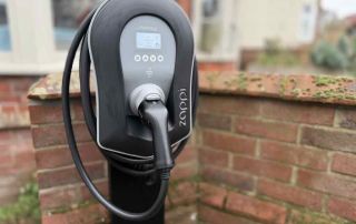 My Energi Zappi Pedestal EV Charger Installation in Bury St Edmunds - JDH Electrics