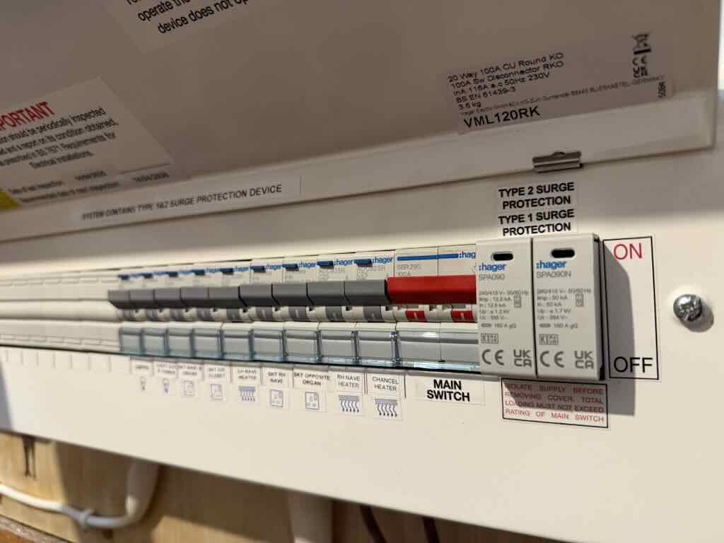 Kennett Church Historic Listed EICR & Consumer Unit Upgrade