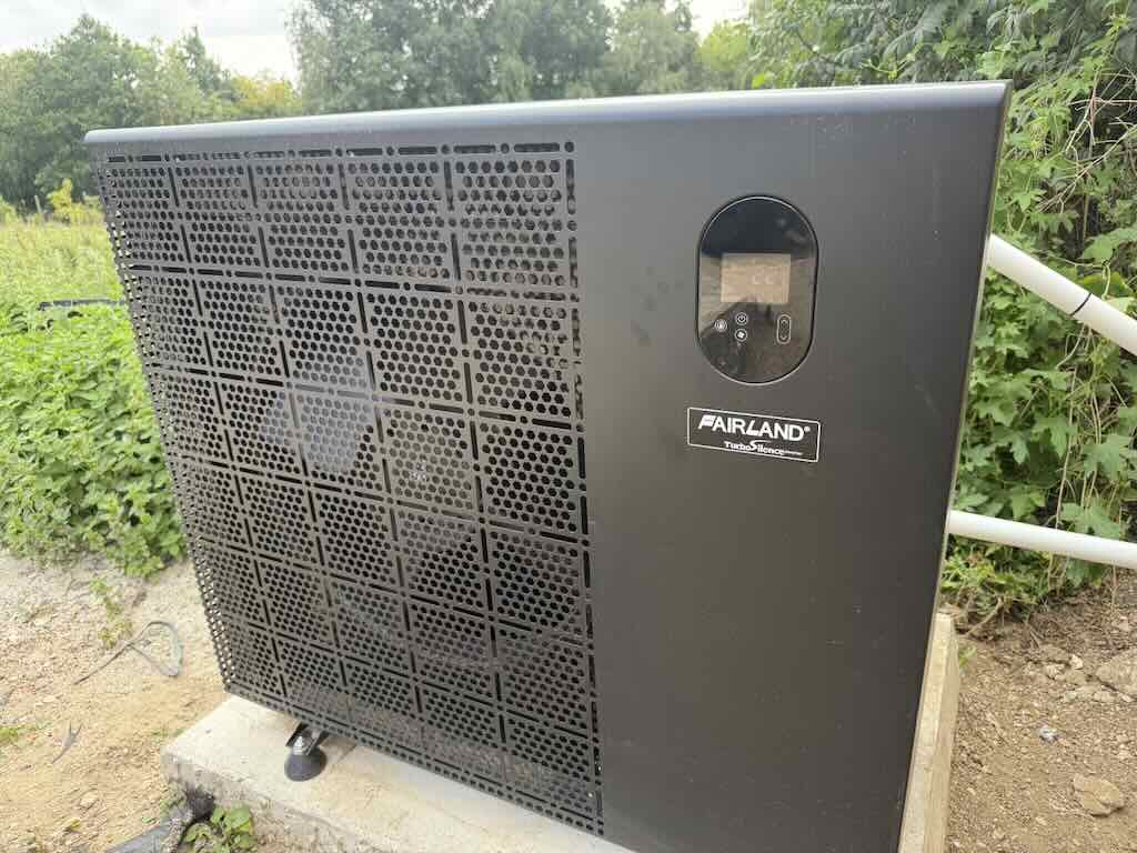 Swimming Pool Plant Room & ASHP Wiring - JDH Electrics - Electrician in Kent, Suffolk & Cambridgeshire - Air Source Heat Pump