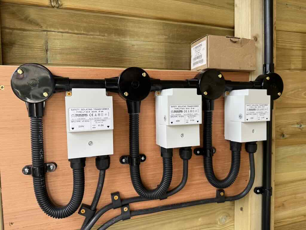 Swimming Pool Plant Room & ASHP Wiring - JDH Electrics - Electrician in Kent, Suffolk & Cambridgeshire - Under Water Lighting Transformers